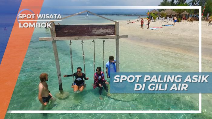 Ayunan Laut di Tepi Pantai Gili Air Lombok