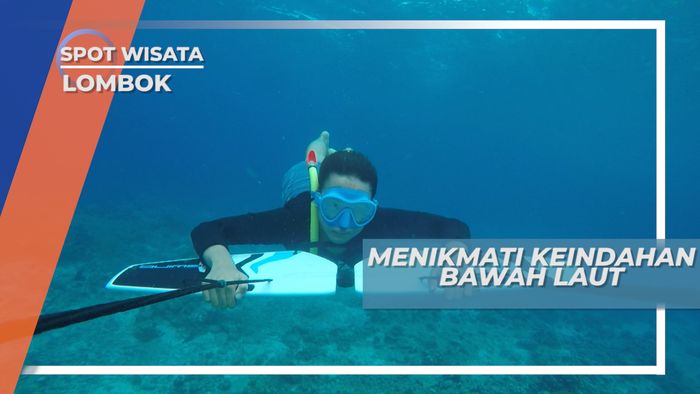 Subwing, Cara Lain Menikmati Keindahan Bawah Laut Lombok