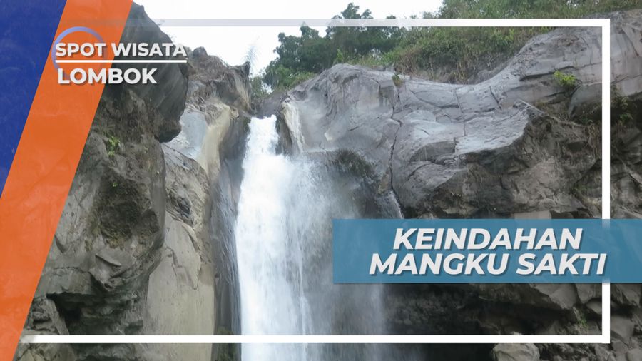 Walau Airnya Sedingin Air Es Namun Mengurangi Keindahan Air Terjun Mangku Sakti Sembalun Lombok Timur
