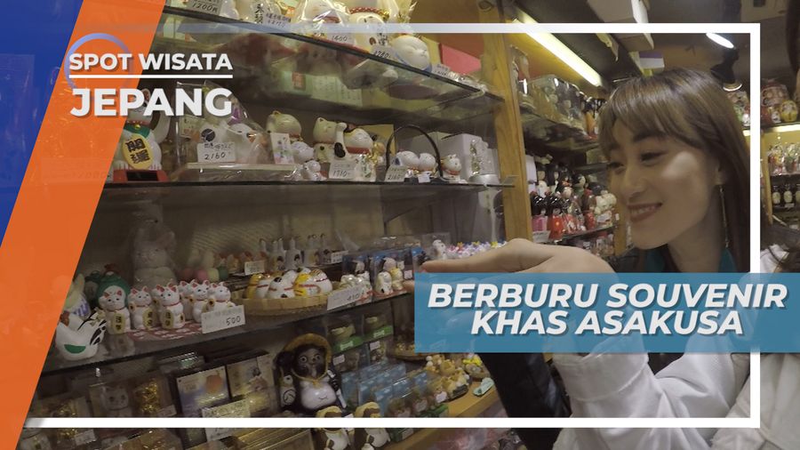 Berburu Buah Tangan Cantik Khas Asakusa, Tokyo Jepang