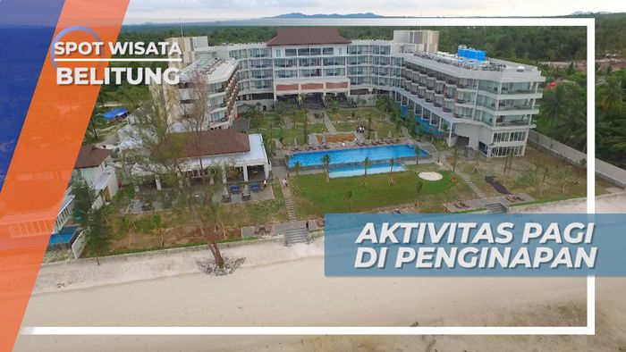 Penginapan Nyaman Dengan Pemandangan Laut Lepas di Belitung