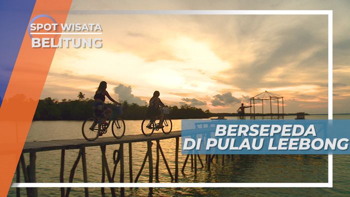 Bersepeda Sore di Pulau Leebong Belitung
