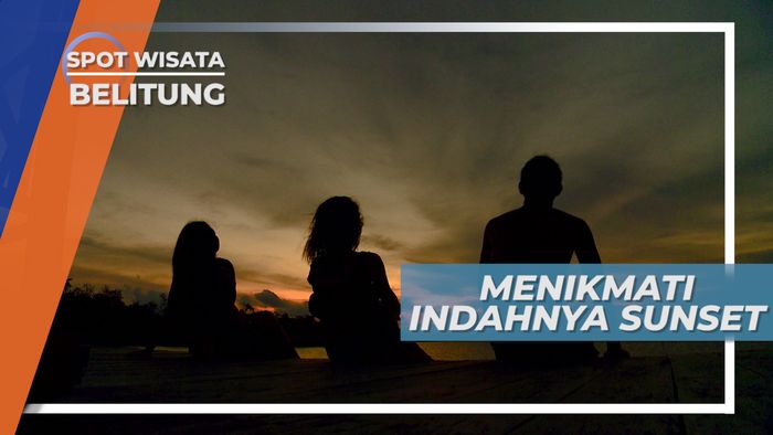 Menikmati Semburat Jingga di Langit Senja Pulau Leebong Belitung