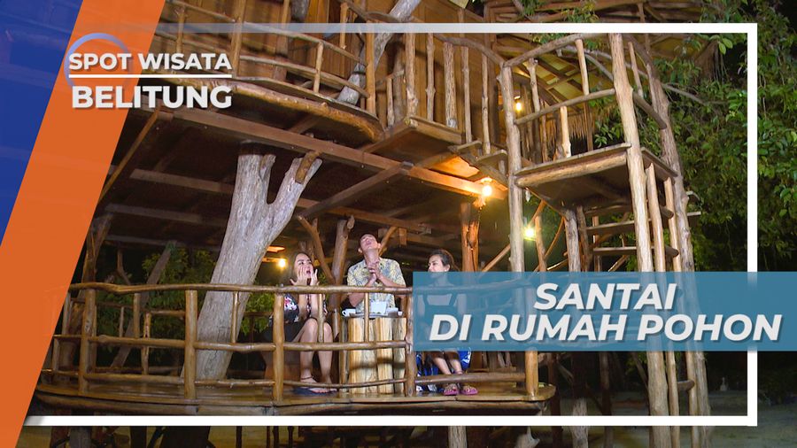 Pisang Goreng Ternikmat ala Rumah Pohon di Pulau Leebong Belitung