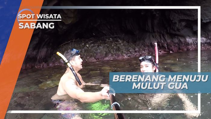 Jernihnya Air Laut Goa Sarang untuk Menikmati Pesona Bawah Laut, Sabang