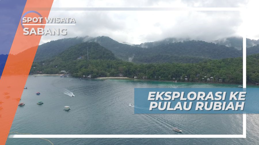 Keindahan Alam di Pulau Rubiah, Sabang