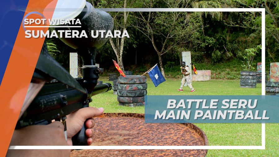 Simulasi Peperangan dengan Paintball, Deli Serdang