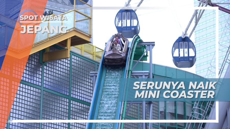 Meluncur Deras dengan Mini Coaster, Jepang