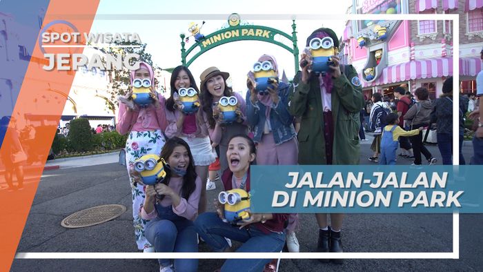 Bertemu dengan Si Kuning Mungil dan Lucu di Minion Park, Jepang