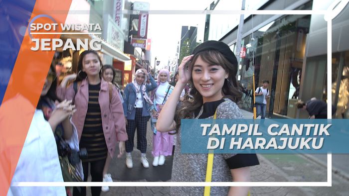 Tampil Unik dengan Busana Cantik di Harajuku, Jepang