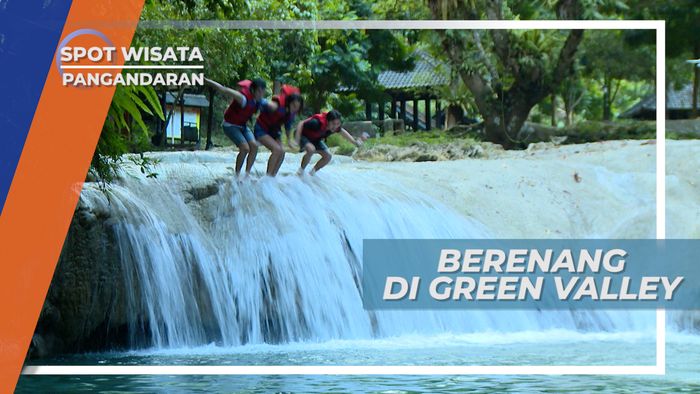 Kesegaran Air di Green Valey Citumang, Pangandaran