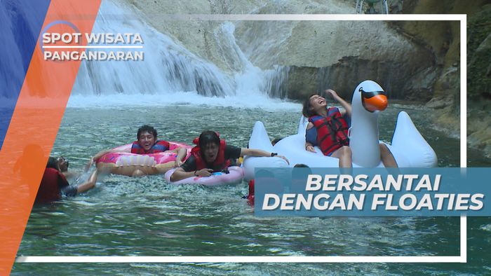 Bersantai di Atas Air di Green Valley Citumang, Pangandaran