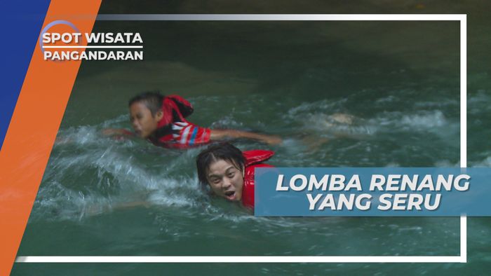 Keseruan Bermain Air di Green Valley Citumang, Pangandaran