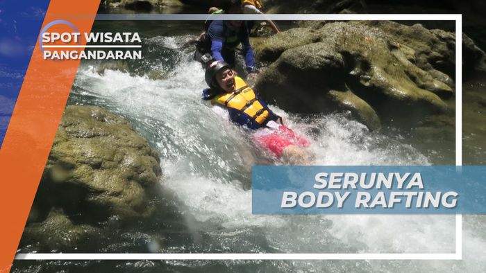 Body Rafting di Green Canyon Pangandaran