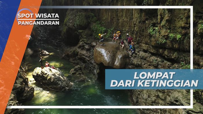 Tes Keberanian, Melompat dari Ketinggian 7 Meter, Pangandaran