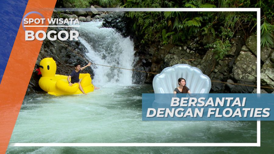 Bersantai di Atas Air Sambil Menikmati Udara Segar, Bogor
