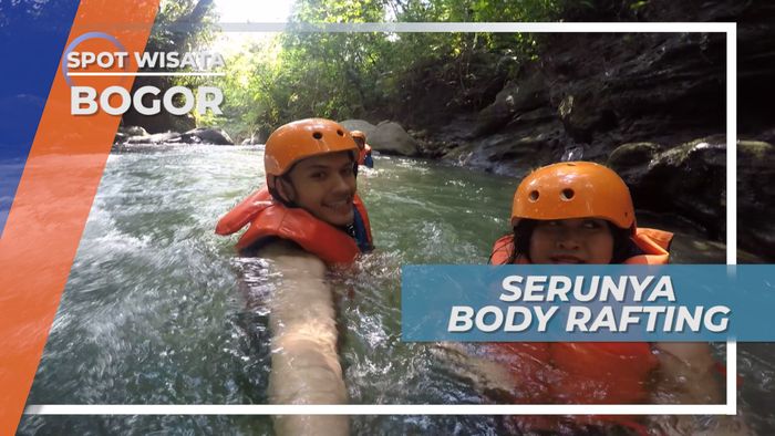 Body Rafting Mengarungi Derasnya Arus Curug Panjang, Bogor