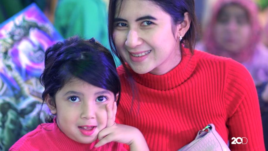 Meriahnya Launching Jingle Hai Bunda Bareng Gisel dan Gempi