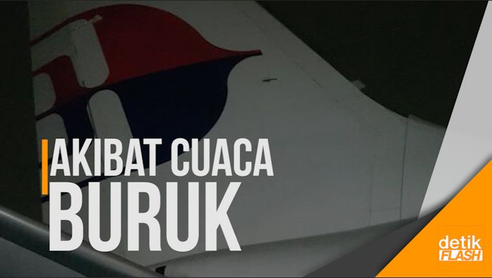 Pesawat MH725 Hard Landing di Bandara Soetta