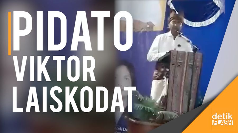 Ini Pidato Viktor Laiskodat yang Tuding Gerindra CS Dukung Khilafah