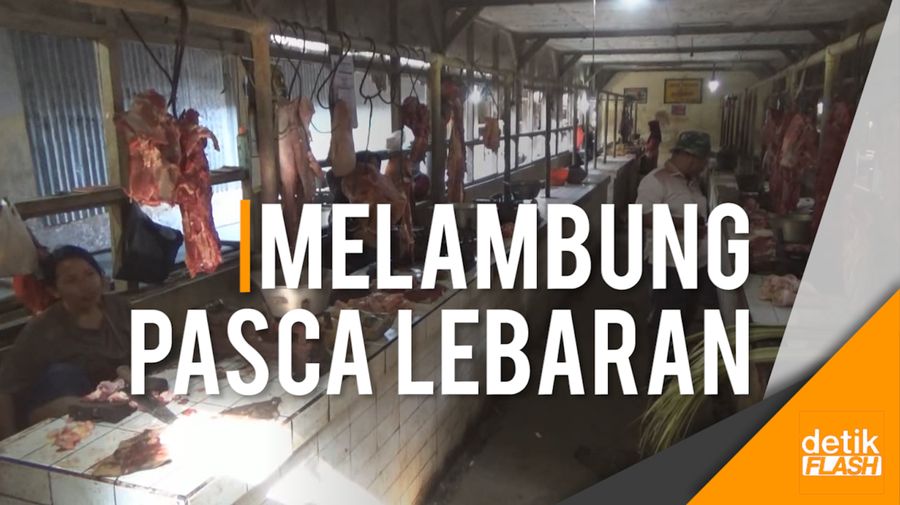 Harga Kebutuhan Pokok di Mojokerto-Jombang Melambung Pasca Lebaran