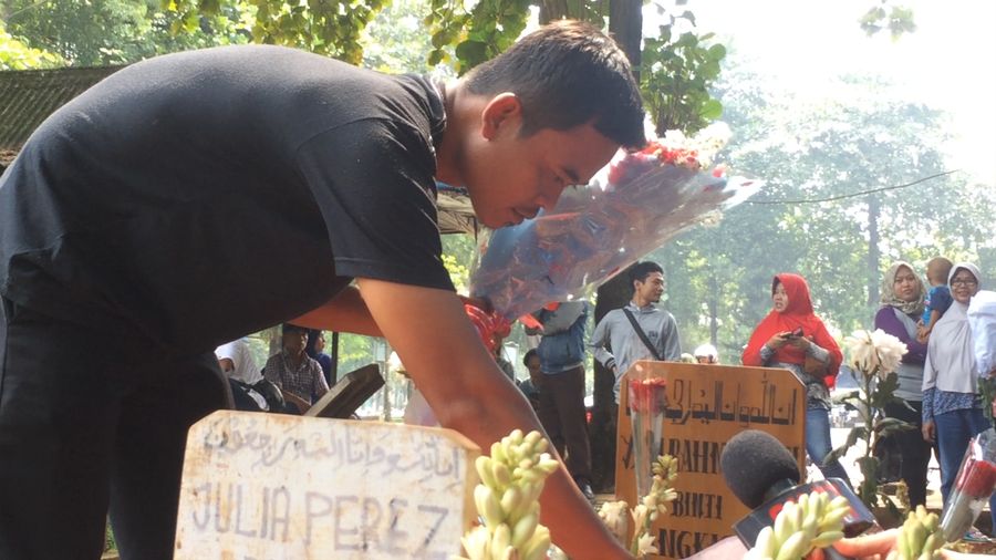 Makam Jupe Dikabarkan Ambles
