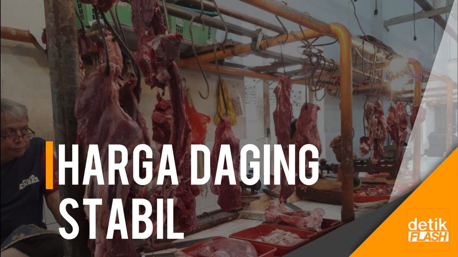 H-2 Lebaran, Harga Daging Masih Stabil  