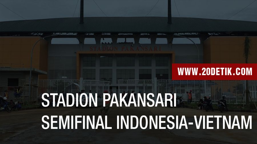 Inilah Stadion Pakansari, Tempat Laga Semifinal Indonesia Vs Vietnam