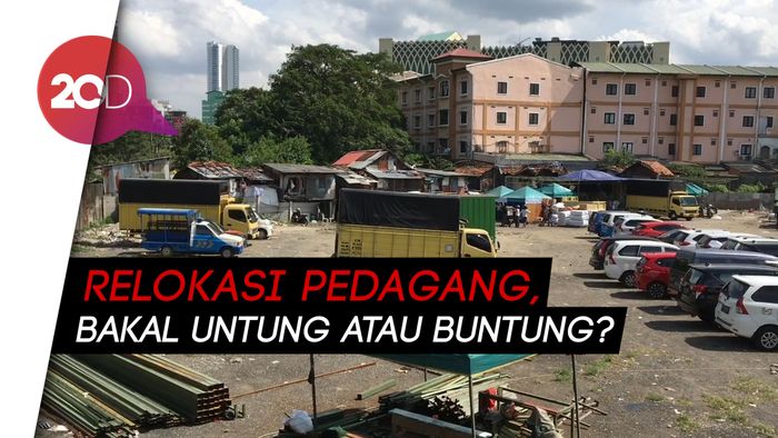 Ibu-ibu, Pedagang Blok G Tanah Abang Nanti Mau Pindah ke Sini