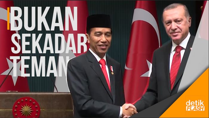 Momen Akrabnya Jokowi dan Erdogan