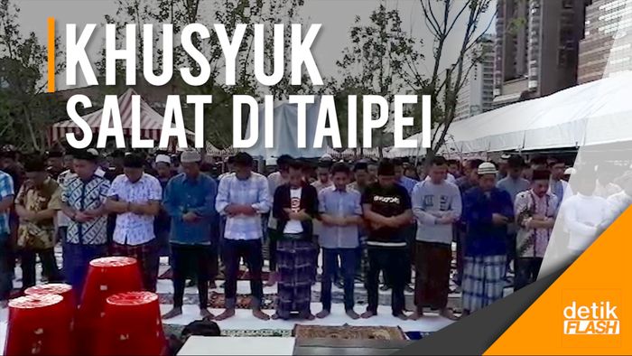 Puluhan Ribu WNI Gelar Salat Id di Taiwan