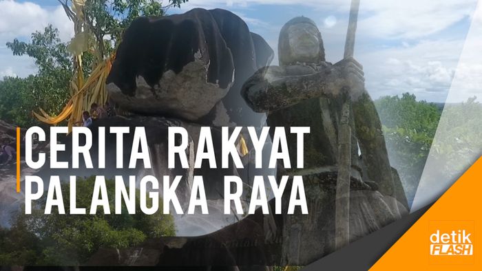 Cerita Rakyat Palangka Raya, Legenda Bukit Batu