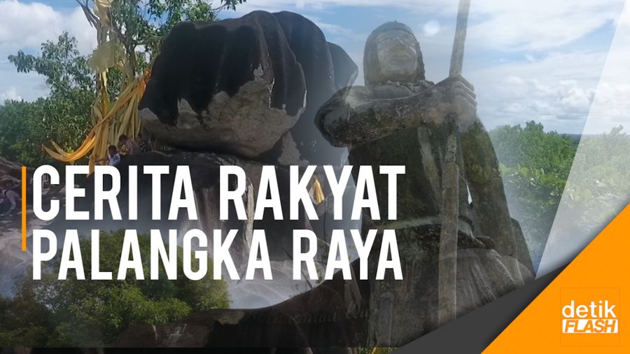 Cerita Rakyat Palangka Raya, Legenda Bukit Batu