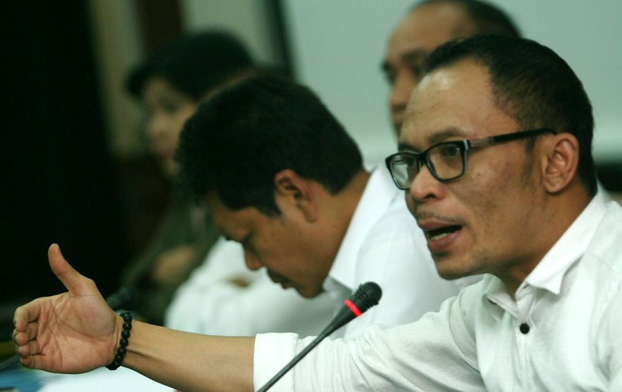 Menakertrans Hanif Dhakiri Bentak TKA China 