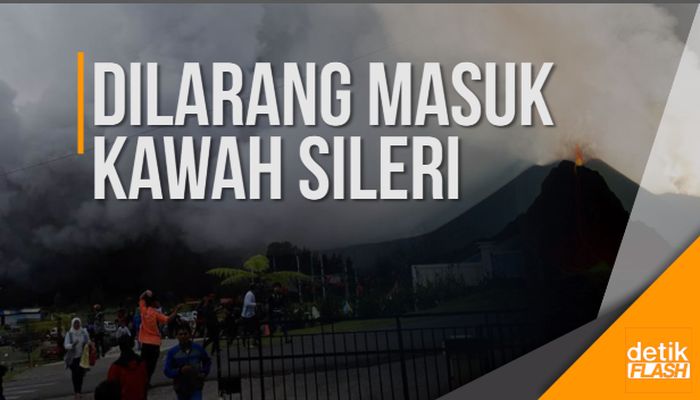 Kawasan Kawah Sileri di Pegunungan Dieng Masih Berbahaya