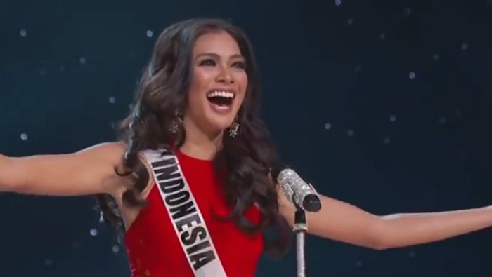 Puteri Indonesia Kezia Warouw Masuk 3 Besar Voting Miss Universe