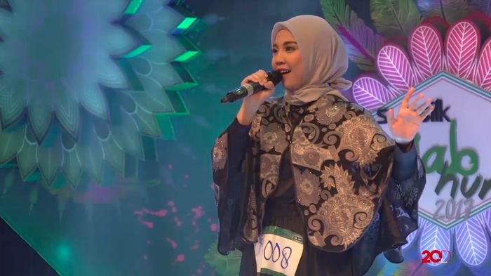 18 Besar Sunsilk Hijab Hunt 2017 Palembang - Nurmalina Oktaviani 