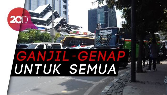 Ruas Jalan untuk Aturan Ganjil-Genap akan Diperluas!