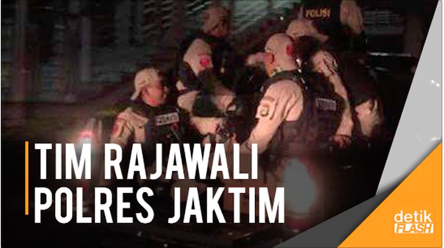 Mengintip Latihan Khusus Tim Rajawali Polres Jakarta Timur