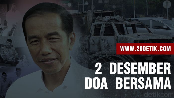  Jokowi: 2 Desember itu Doa Bersama