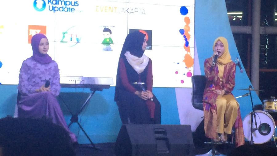 Pemenang Hijab Hunt Berbagi Tips Hadapi Haters di Ngumbar