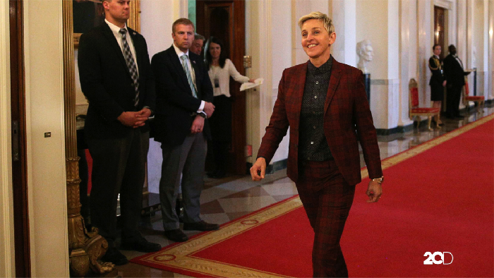 Serunya Ellen DeGeneres Bikin Mannequin Challenge di Gedung Putih