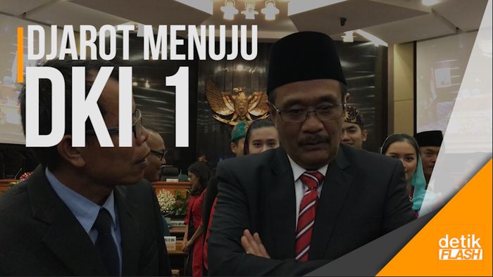 Pengunduran Diri Ahok Diterima, Djarot Menuju DKI 1