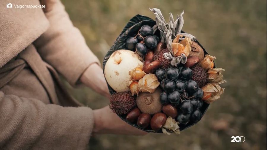Bukan Bunga, Buket Cantik Ini Terbuat dari Buah dan Sayuran