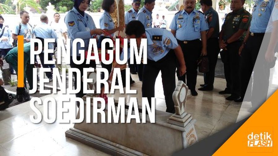 Usai Dilantik, Marsekal Hadi Ziarah ke Makam Jenderal Soedirman