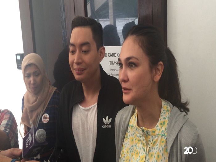 Luna Maya dan Edric Tjandra Sambangi Ahok