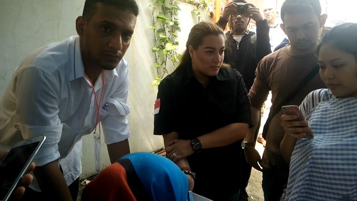 Aktris Jane Shalimar 1 TPS dengan Rizieq