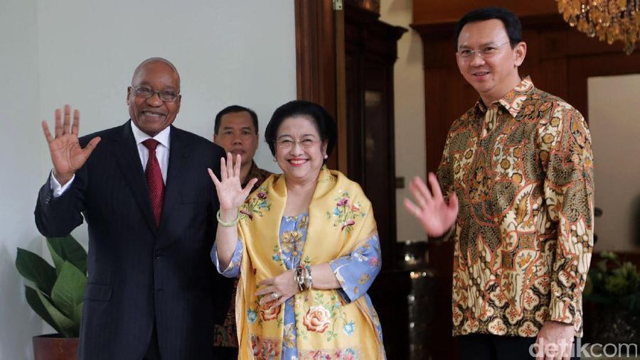 Presiden Afsel Kunjungi Megawati, Bahas Apa?