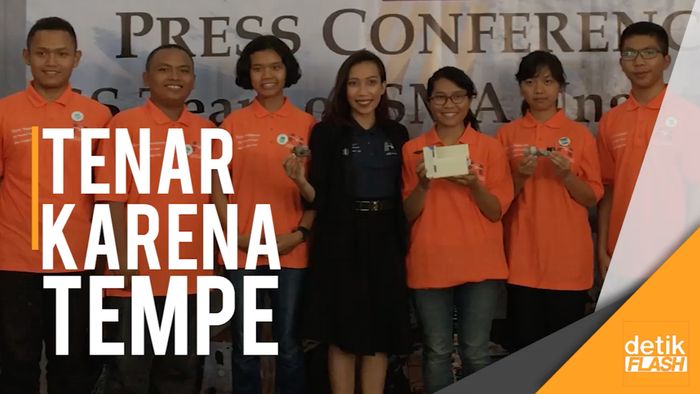 Keren! Eksperimen Tempe Pelajar Indonesia Dibawa ke Antariksa