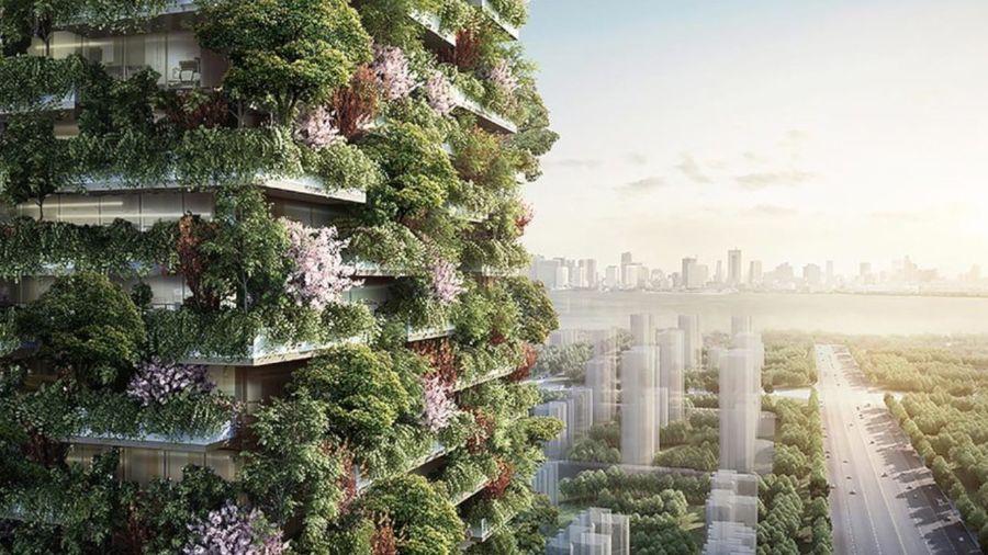 Hutan Vertikal Pertama di Asia Segera Hadir di China